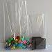Weststone - 100pcs Crystal Clear Cello Bags Treat Bags 3" x 4" - 1.5 Mil Flat Top Open for Cake Pop, Lollipop Candy or Small Homemade Arts