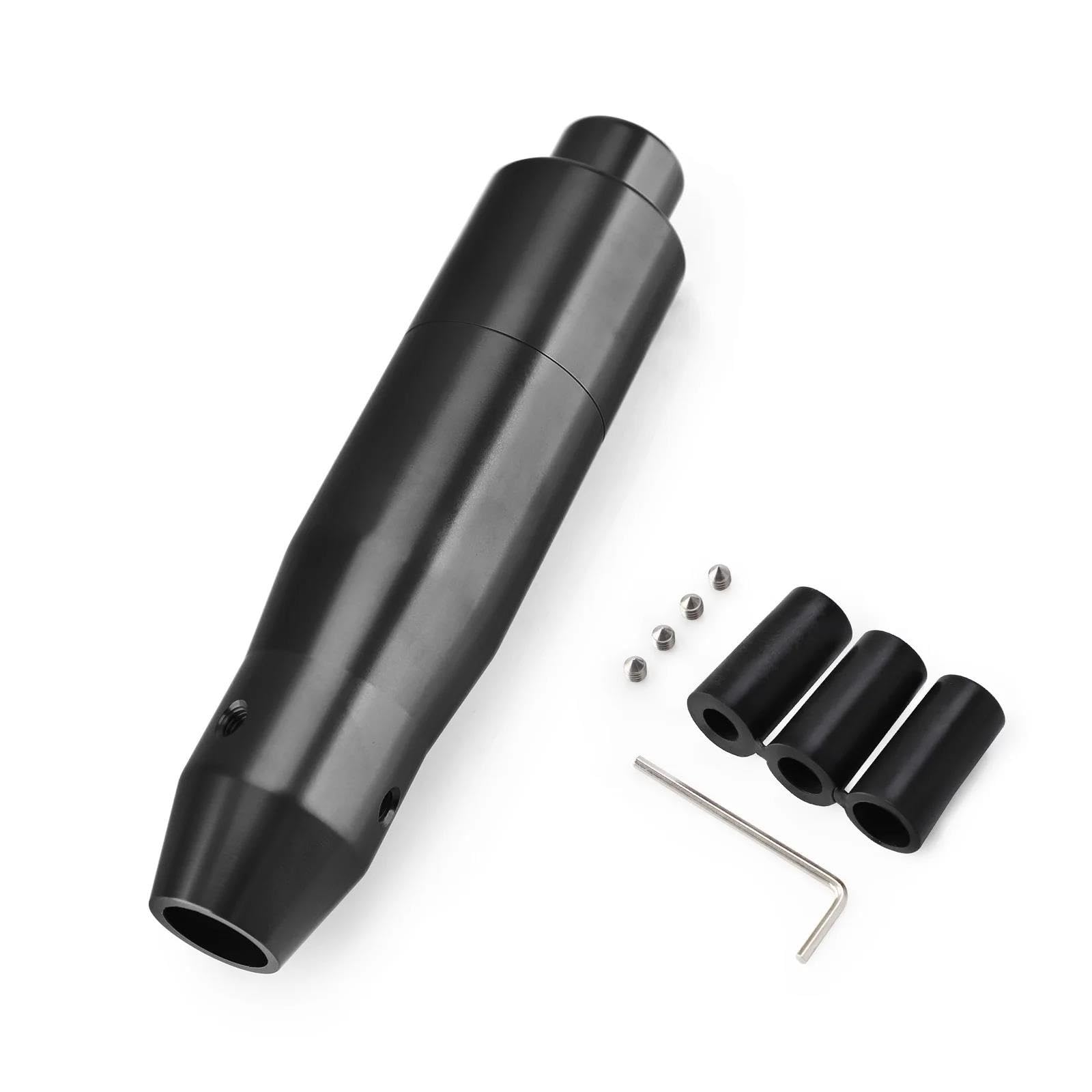 FSOZDBBPL Automotive Parts Universal Aluminum Car Automatic Gear Stick Shift Knob Shifter Lever Car Accessories(BK)
