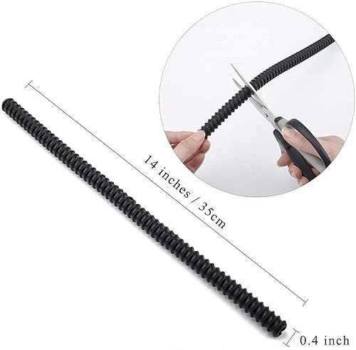 Vista 17 de Paquete de 4 protectores de silicona para horno, protectores resistentes al calor, protector de borde de estante para horno, 14 pulgadas de largo