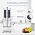 Virego Gravity-fed Water Filter System 2.25 Gallon, Gravity Fed Water Filter System Certified by NSF/ANSI 42 with 4 Filters, Metal Water Level Spigot and Stand, Reduce Fluoride and Chlorine, VR-W1-S