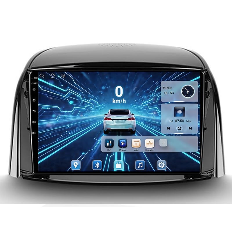 Autoradio Android Renault Koleos Écran Tactile 9'' Bluetooth RDS