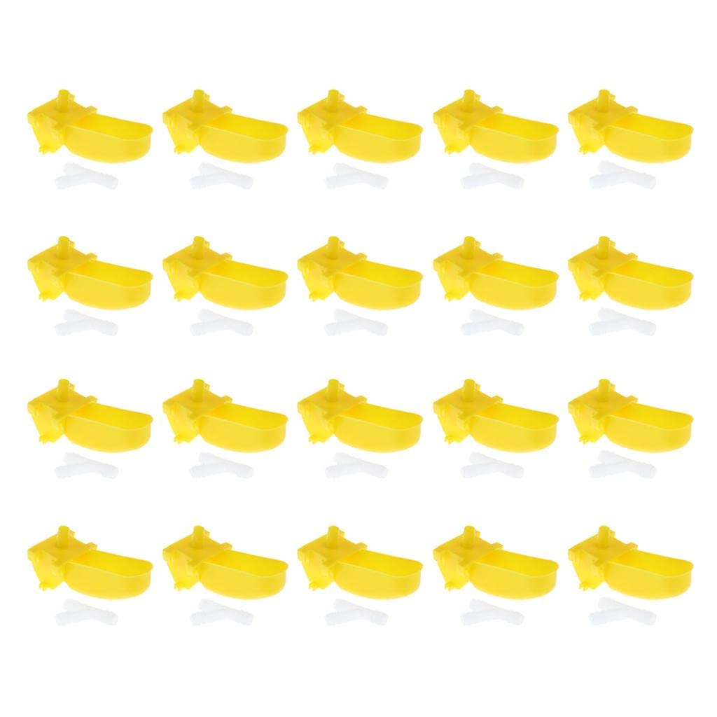 THE STYLE SUTRA 20 Pcs Bird Pigeon Long Automatic Drinking Water Fountain Cage Feeder | Feeders | Bird Supplies (B0C4PR4BVV) Amazon Price History, Amazon Price Tracker