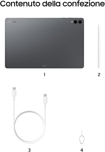 Samsung Galaxy Tab S11 Ultra, Tablet AI, Wi-Fi, Design Ultra-Sottile, Strumenti AI Multimodali, Samsung DeX, RAM 12GB, 512 GB, Batteria a Lunga Durata, Gray [Versione Italiana] - 7