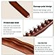 SENIURIS Gua Sha Holztherapiewerkzeug, Myofasziale Freigabe Werkzeug Cellulite Massagegerät, Selbstkörperformendes Massagewerkzeug (31 Perlen)