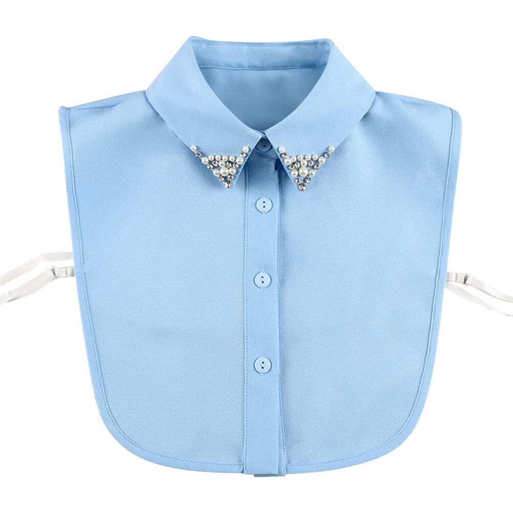 Faux Cols Et Ensemble De Poignets Demi-chemise Détachable à