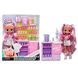 L.O.L. Surprise! OMG Sweet Nails – Kitty K Café - With 15 Surprises including Real Nail Polish, Press On Nails, Sticker Sheets, Glitter, 1 Fashion Doll, and More – Great for Kids Ages 4+
