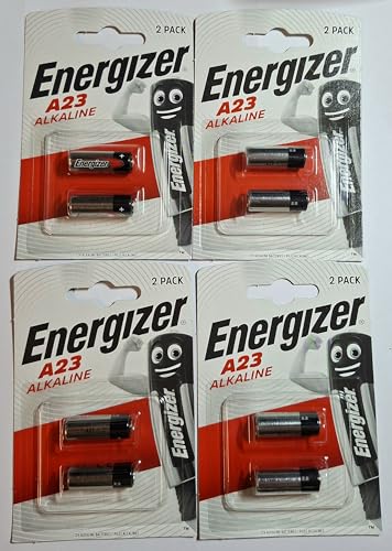 Energizer A23 Alkaline 12V-Batterien für Telefone / Kameras usw. - 2er Pack