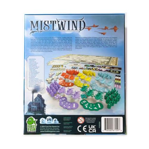 Mistwind Base Game - First Fish Games - 1 a 5 jugadores miniatura 2