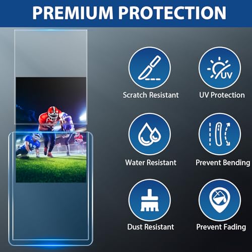 200 card sleeves top loaders for cards premium toploaders 334x434 baseball card protectors hard plastic hard cards sleeve sports trading holder 100 toploaders  100 penny sleeves