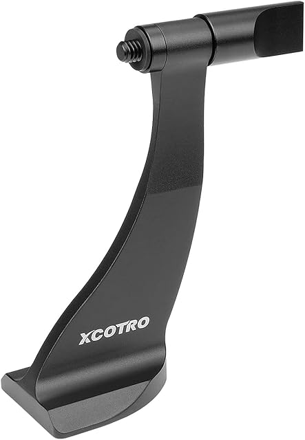 Metal Adaptor Binocular Tripod Adapter with 1/4"-20 Mount for Optics Binoculars Built-in Arca Swiss Type Quick Release Plate