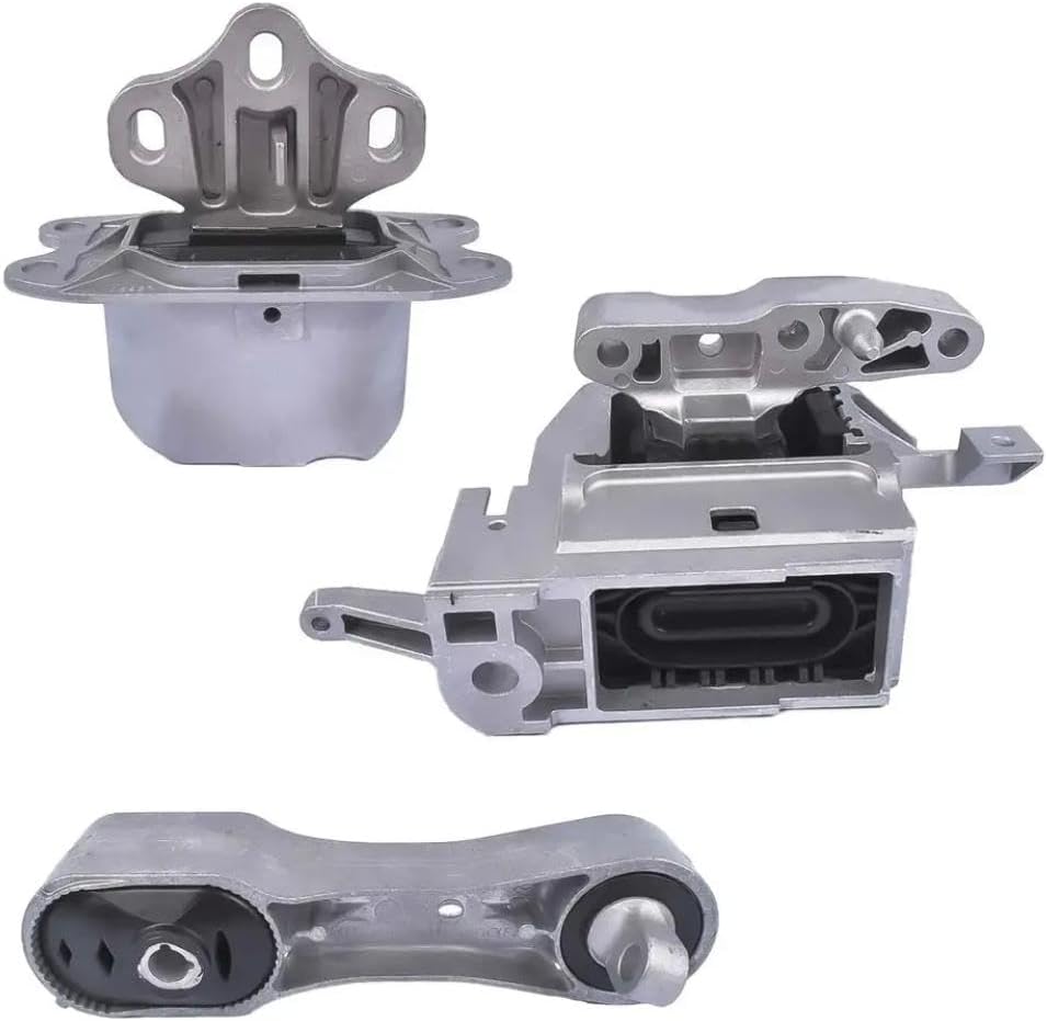 Engine Transmission Motor Mount Set of 3pcs 22116885788 22116885934 Compatible with X1 X2 F46 F55 F57 1.2T