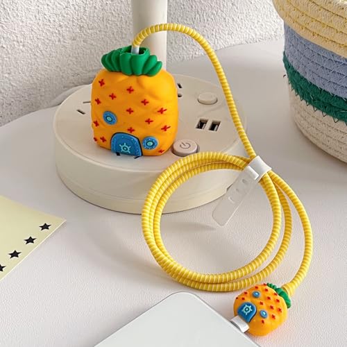 Protector de cargador de iPhone de 18W evita roturas de cables 6