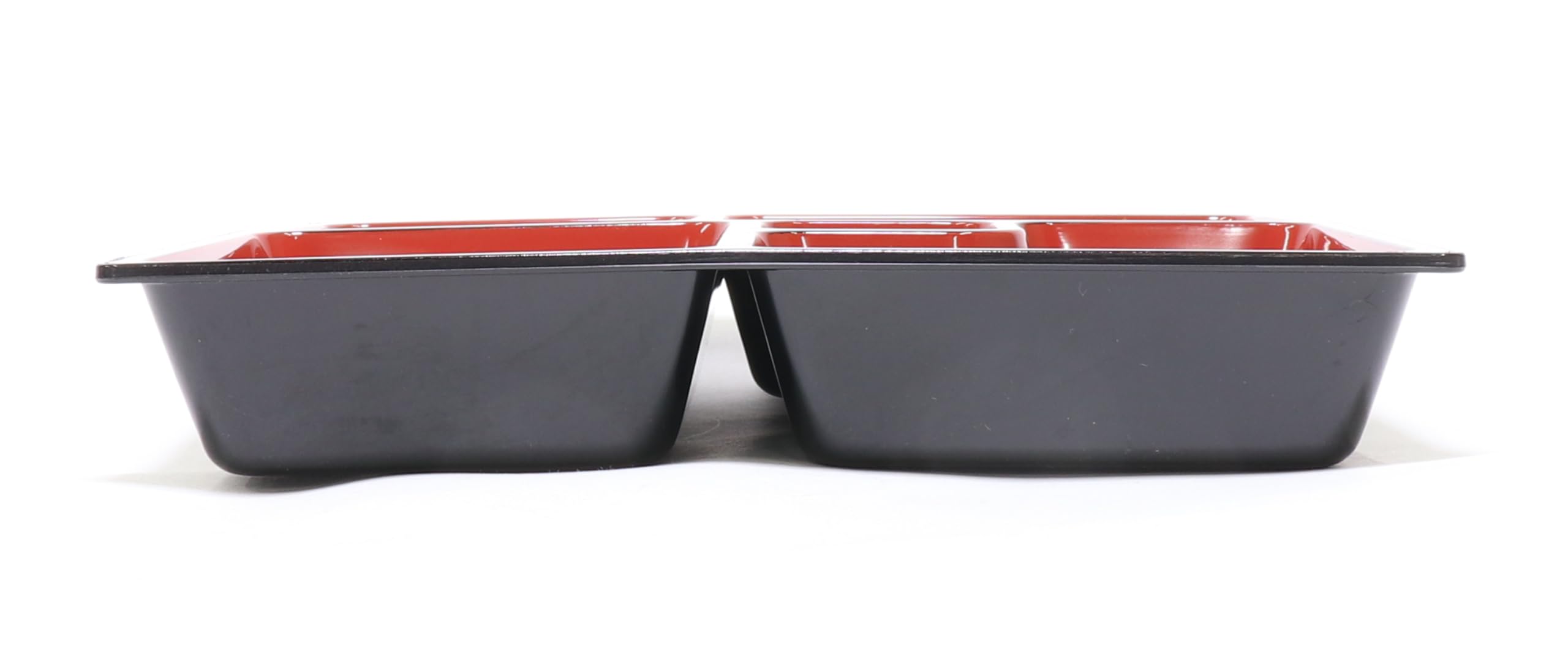 Amazon｜[A]ABS8.5寸松花堂用DX幕の内仕切朱天黒 | 松花堂弁当 [ 23.5