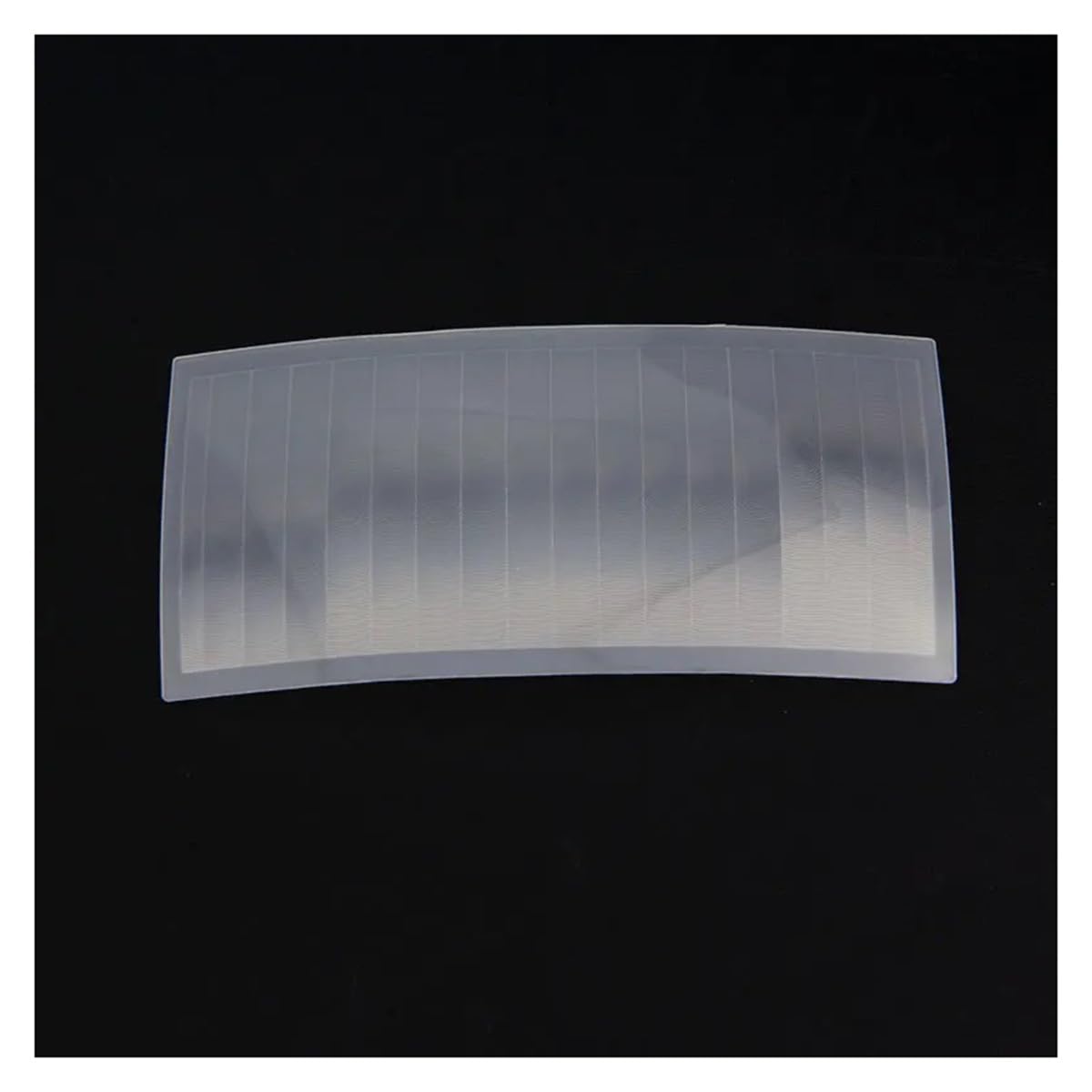 Prismes et kaléidoscopes Lentille de Fresnel à Induction Infrarouge 77.4x36.2mm, Longueur 25mm, Distance de détection 16m, lentilles optiques en Plastique Kits d'optique pour Classe de Sciences