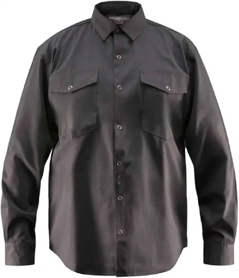 Men's Industrial Premium Work Shirt, Regular Fit, Long Sleeve