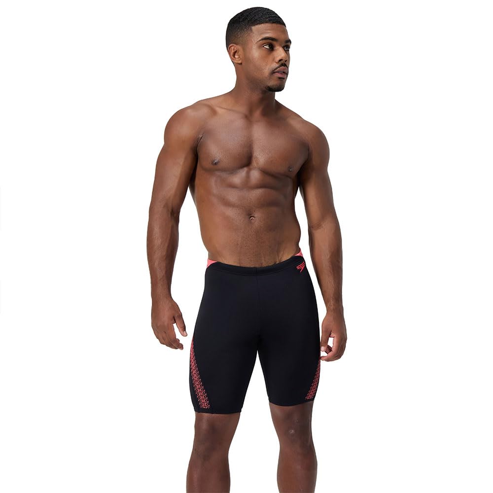 Speedo Jammer Hyperboom Placement Jammer, trening pływacki, fitness, odporny na działanie chloru (1 szt.)