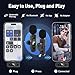 USB C Mini Wireless Lavalier Microphone for iPhone 15 16 /Android,Lapel Mic with Magnetic Clip-on for Record Video，Noise Reduction Lapel Mic for Recording Podcast Vlog Content Creator Interview