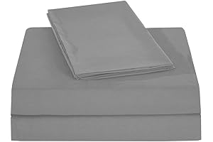 Queen Size Luxury Microfiber Sheet Set with 6 Piece Bedding Set