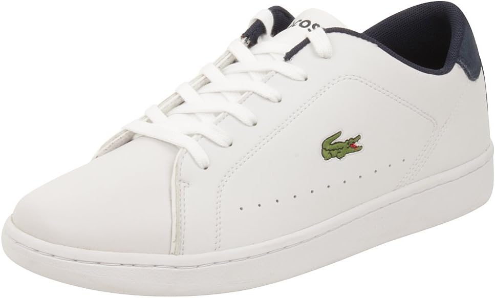 Lacoste Men's Carnaby CA White/Navy 10.5 D