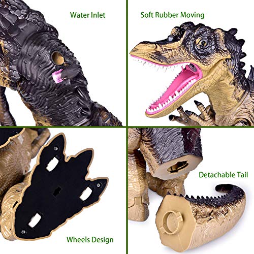 image for FUN LITTLE TOYS Remote Control Dinosaur for Kids, Electronic Walking S