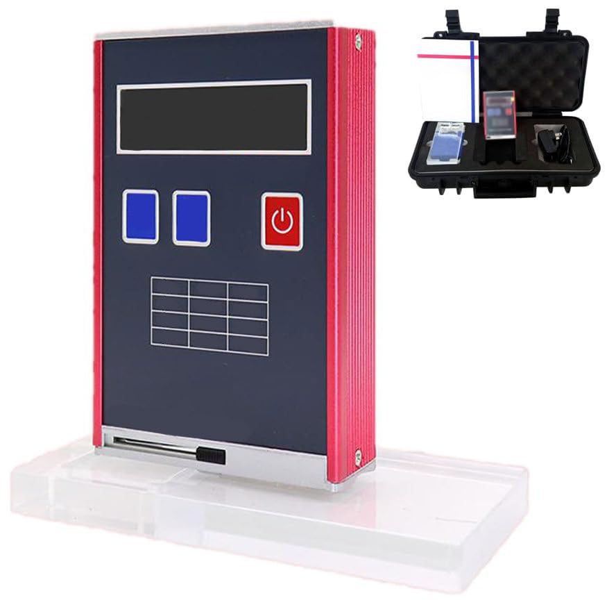 Tester chropowatości o wysokiej dokładności, przenośny miernik z wyświetlaczem LED, 4 parametry testowe, zakres pomiarowy Ra/Rq 0,05-15μM, Rz/Rt 0,1-50μM typ B