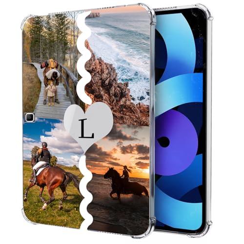 FortiCase Personalized Custom Case for Samsung Galaxy Tab 4 10.1 2015,Personalized Case,Design Your Own Photo Image,Slim Soft TPU Reinforced Corner,Shockproof Cover -TU4