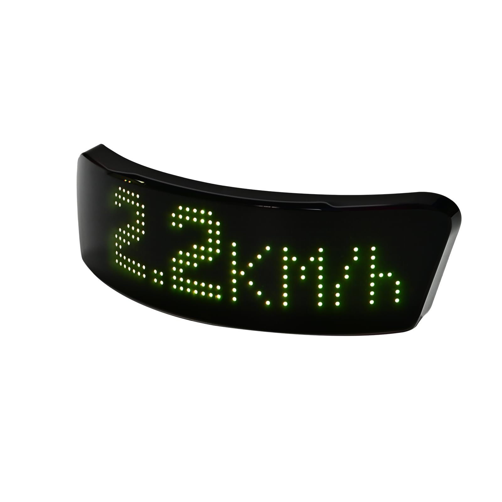 Pantalla LED para Casco de Bicicleta, Visualización de Animación con Sincronización de Música BT, Graffiti Personalizada con Batería