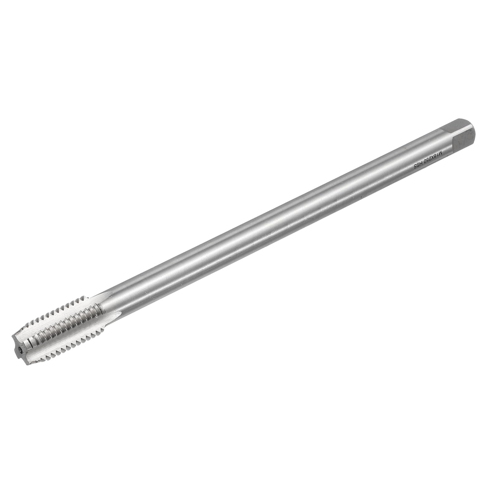 Taraud métrique M18 x 2,5 H2 250 mm extra long pour filetage de fraiseuse