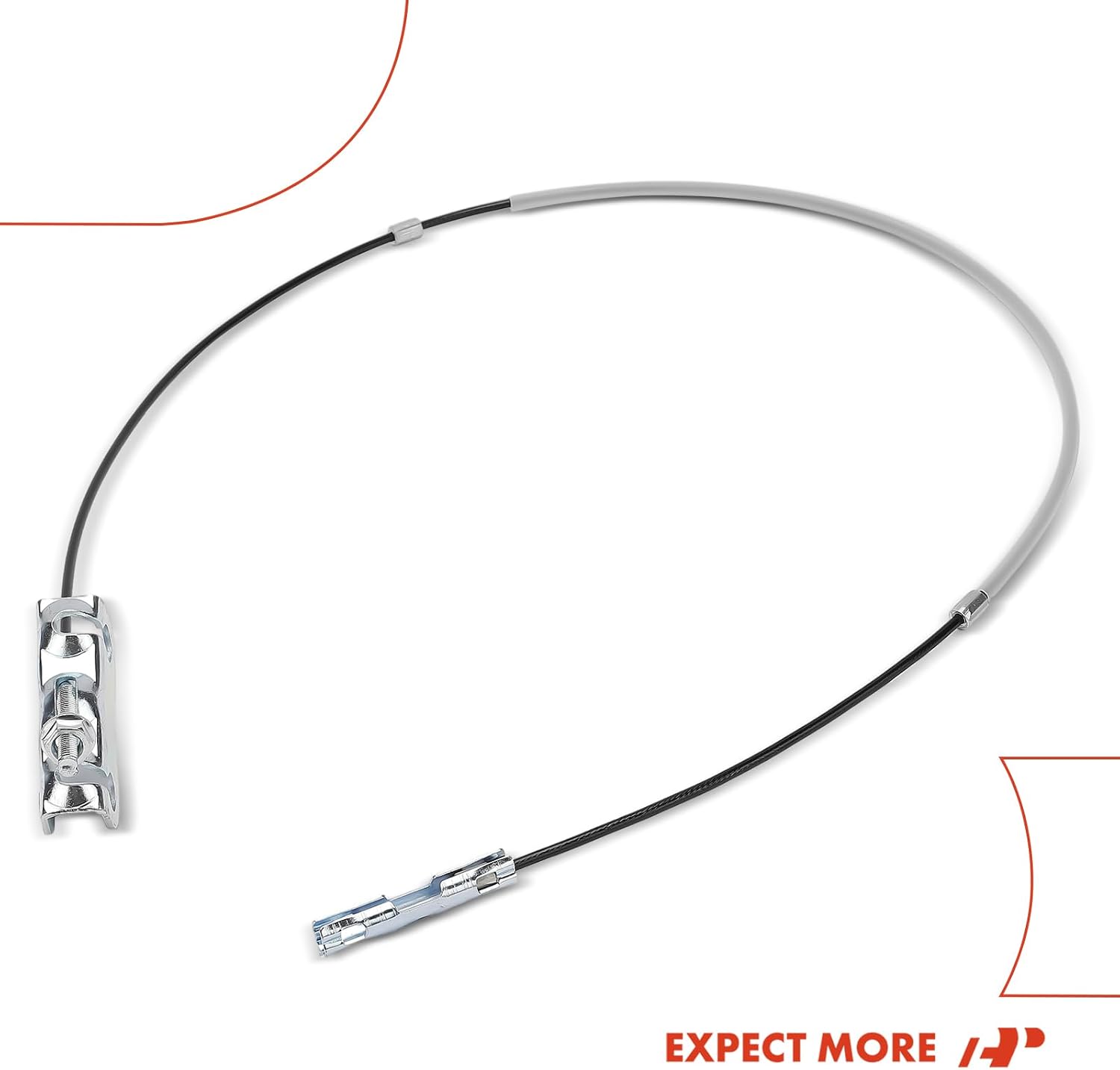 A-Premium Intermediate Side Parking Brake Cable Assembly Compatible with Chevrolet and GMC Models: Silverado 1500 1999-2004, Silverado 2500 1999-2000, Sierra 1500, Sierra 2500, Avalanche 2500