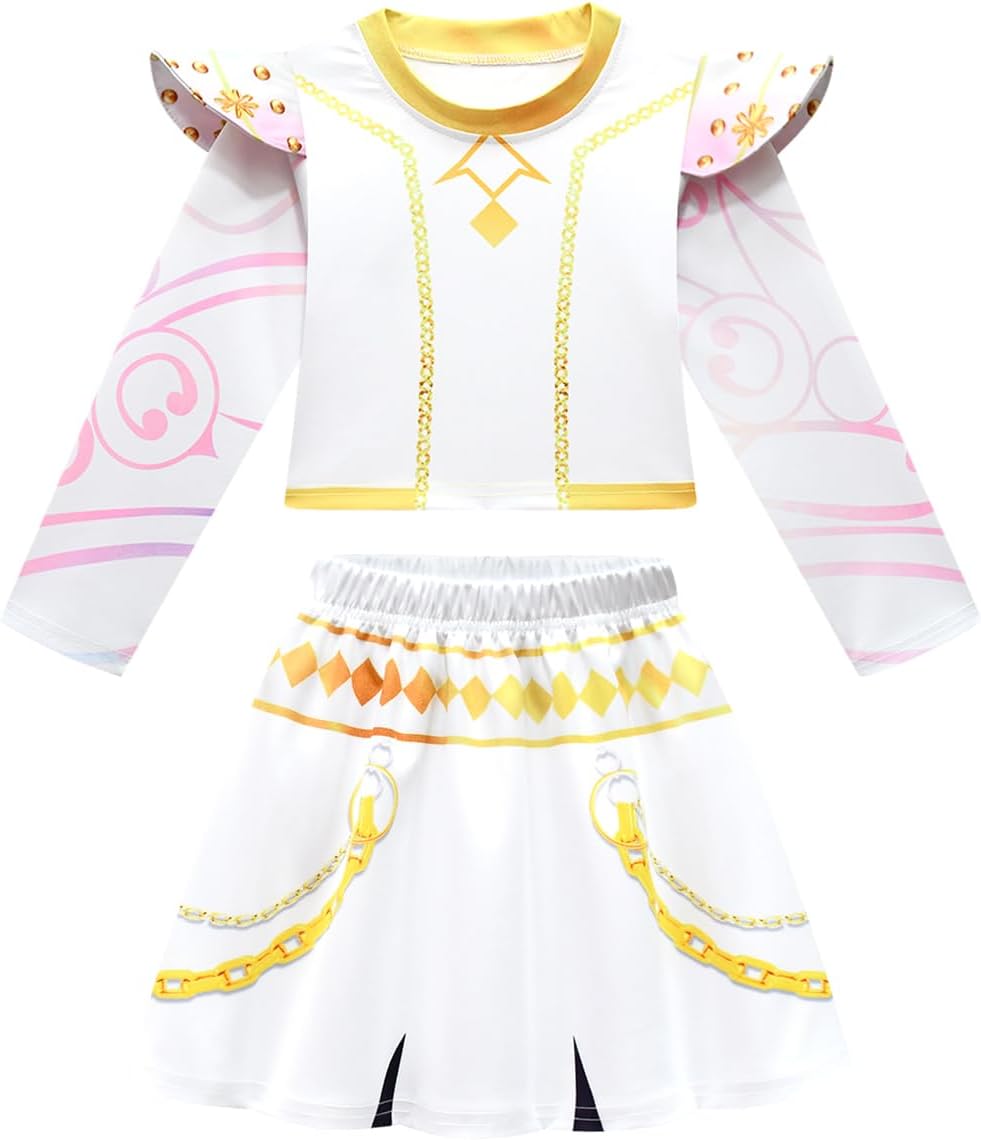 Kids Girls Cute Outfits Novetly Fashion Clothes Sets Stage Performance Merch