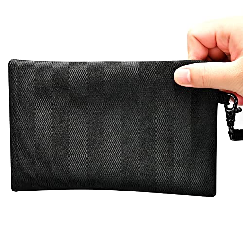 Small Smell Proof Bag, Smell Proof Pouch Container,Black 8 X 5 Inch #TOP1