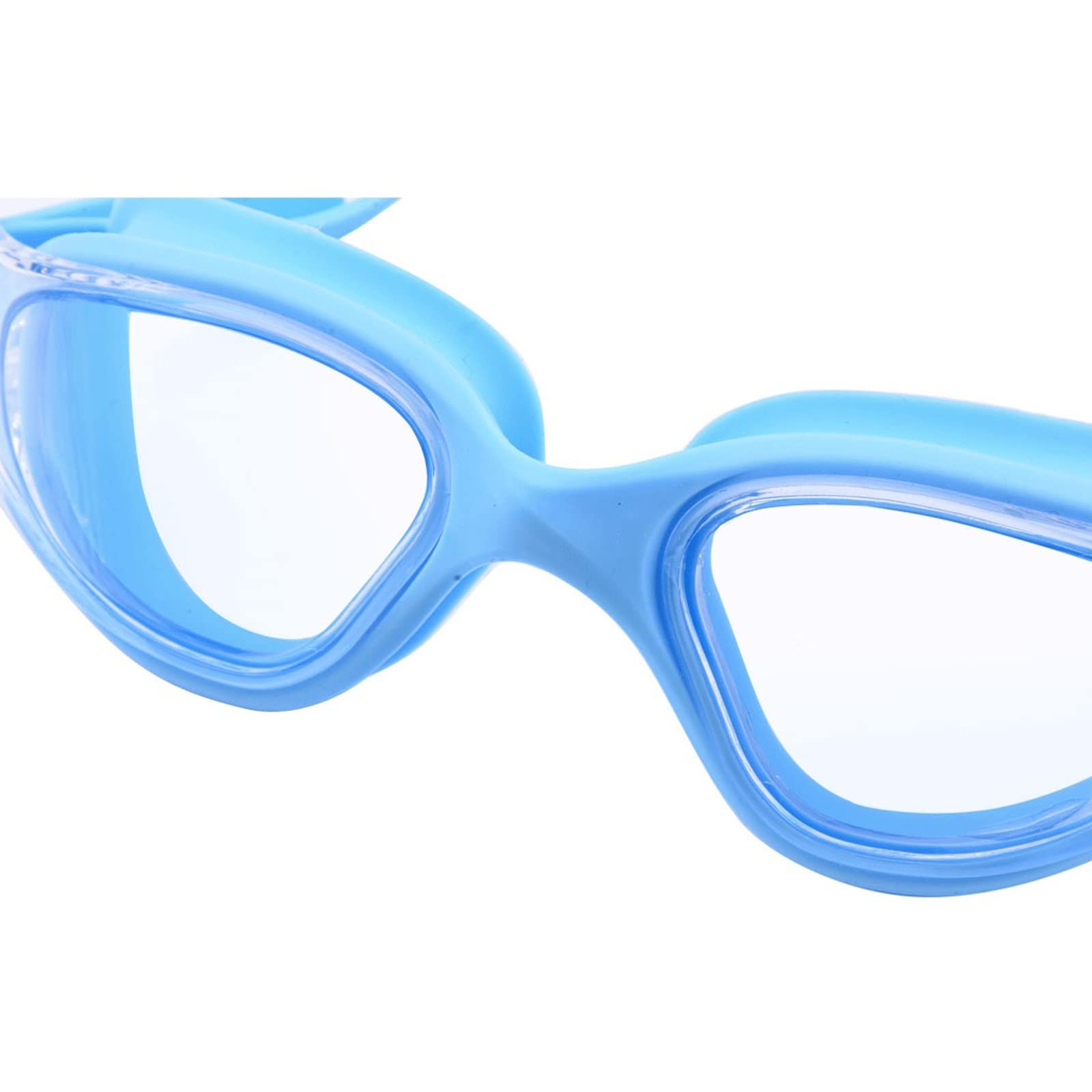 JINGYAN Occhialini da nuoto Swimming Goggles Professional Anti-Fog Protection Adjustable Men Women Waterproof Silicone Swim Glasses Diving Eyewear