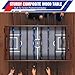 54 Inch Large Size Foosball Table for Adults, Competition Full Size Soccer Game Table with 2 Balls, Football Table Game Room