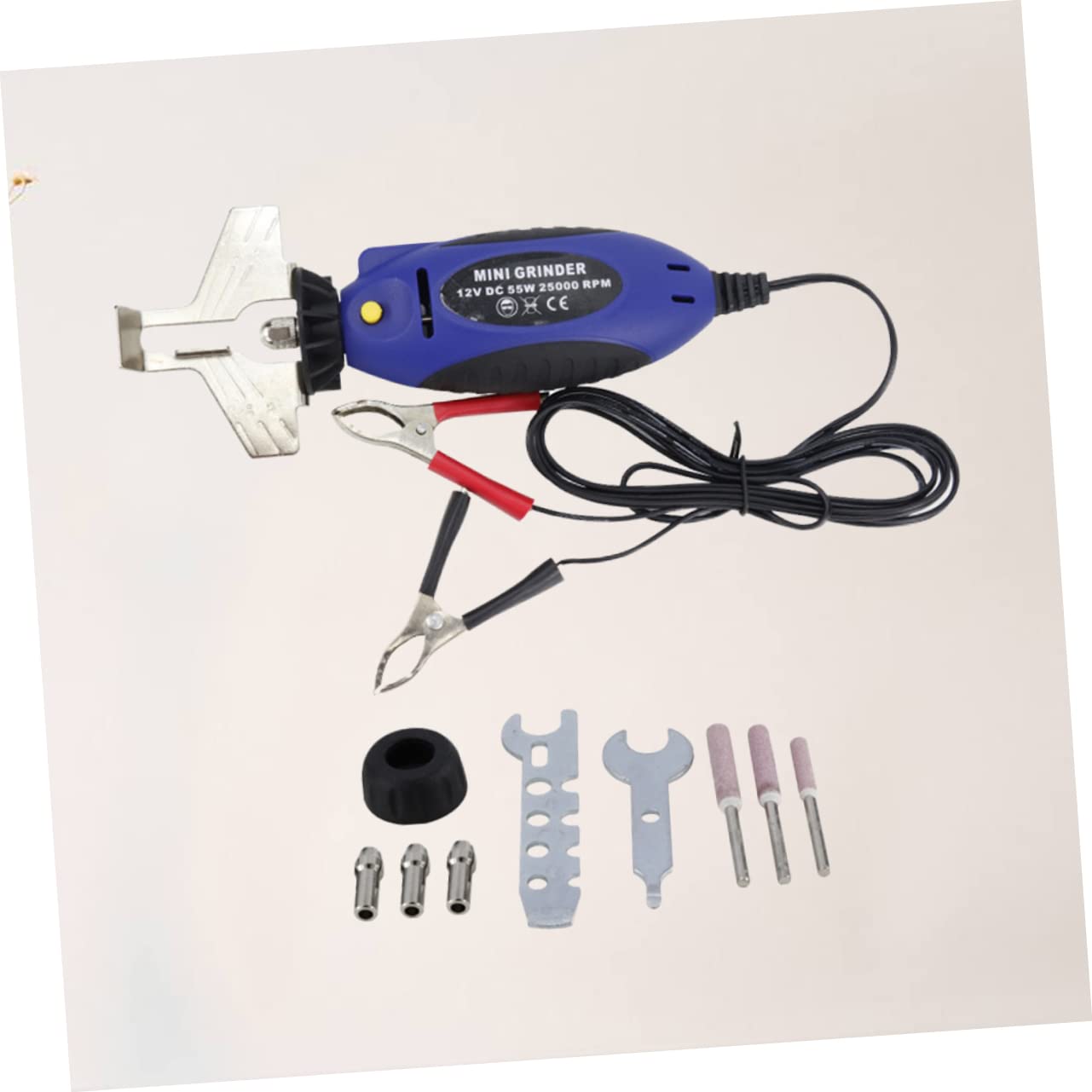 Mini Rectificadora De Cadena Eléctrica De Herramienta De Afilado Manual Con Llave y Piedra De Afilar Para Afilador De Motosierra Eléctrico