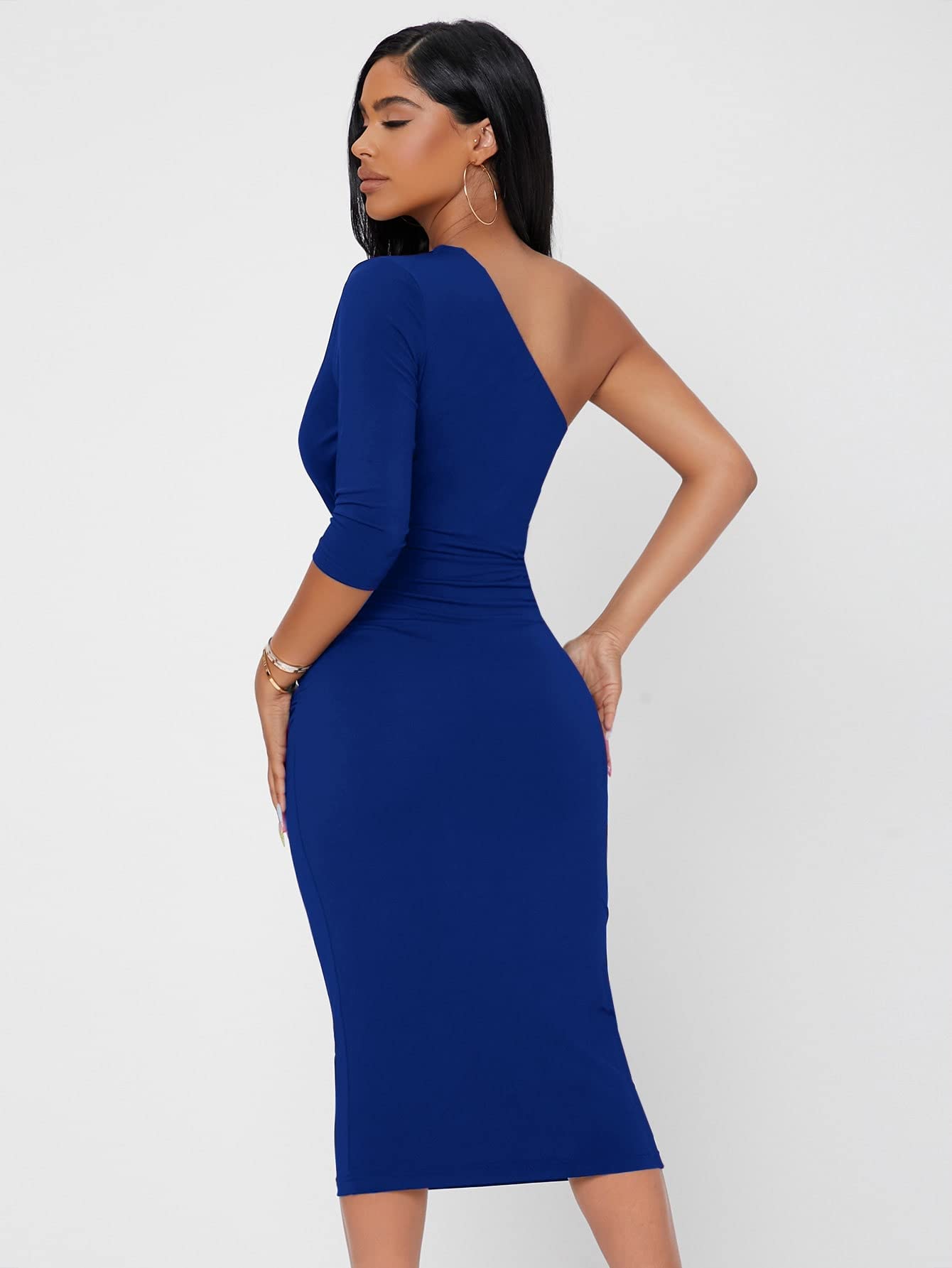 princess polly baby blue dress Black Long Sleeve Bodycon Dresses - Free Shipping & Returns main image 1