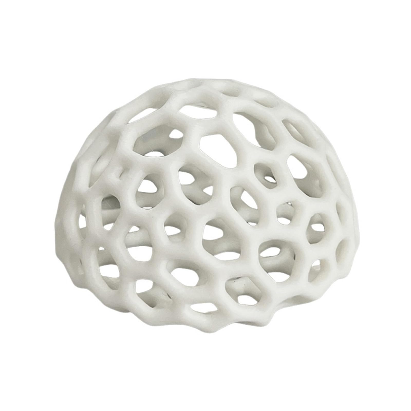 QuxetlRyz Aquarium Tunnel Decoration Plastic Shrimp Breeding Cave Hollow Aquarium Tunnel Protectors Ornamental Habitat Hide Decoration Small Fish(White-L)