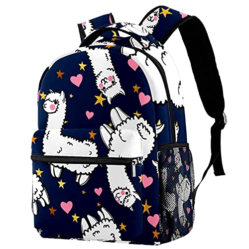 Sac à dos voyage alpaga enfant pour sorties scolaires et week-ends