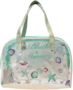 Amazon プールバッグ ボストン 女の子 男の子 幼稚園 小学生 ボストンバッグ ビーチバッグ スイムバッグ ファスナー おしゃれ プリンセス 恐竜 オーシャン ミント Mesrina プールバッグ