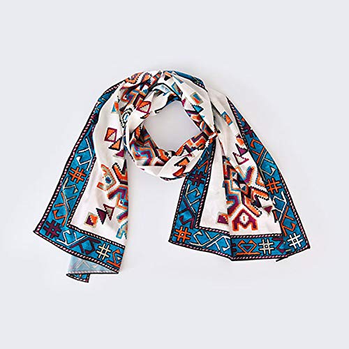 Moreni Armenian Printed Scarf - Artsakh Silk/Polyester3