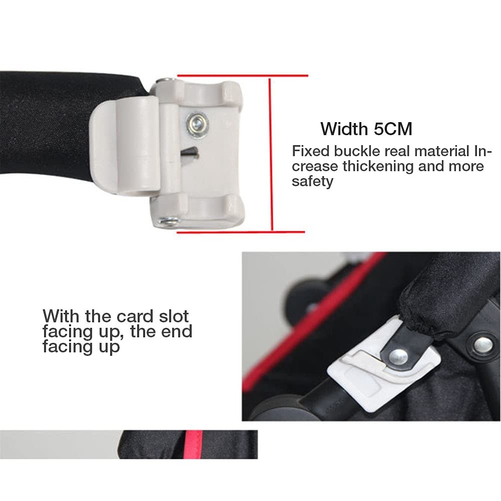 Asta Paraurti Per Passeggino - Maniglia Regolabile, Morbida E Sicura Per Il Tuo Bambino