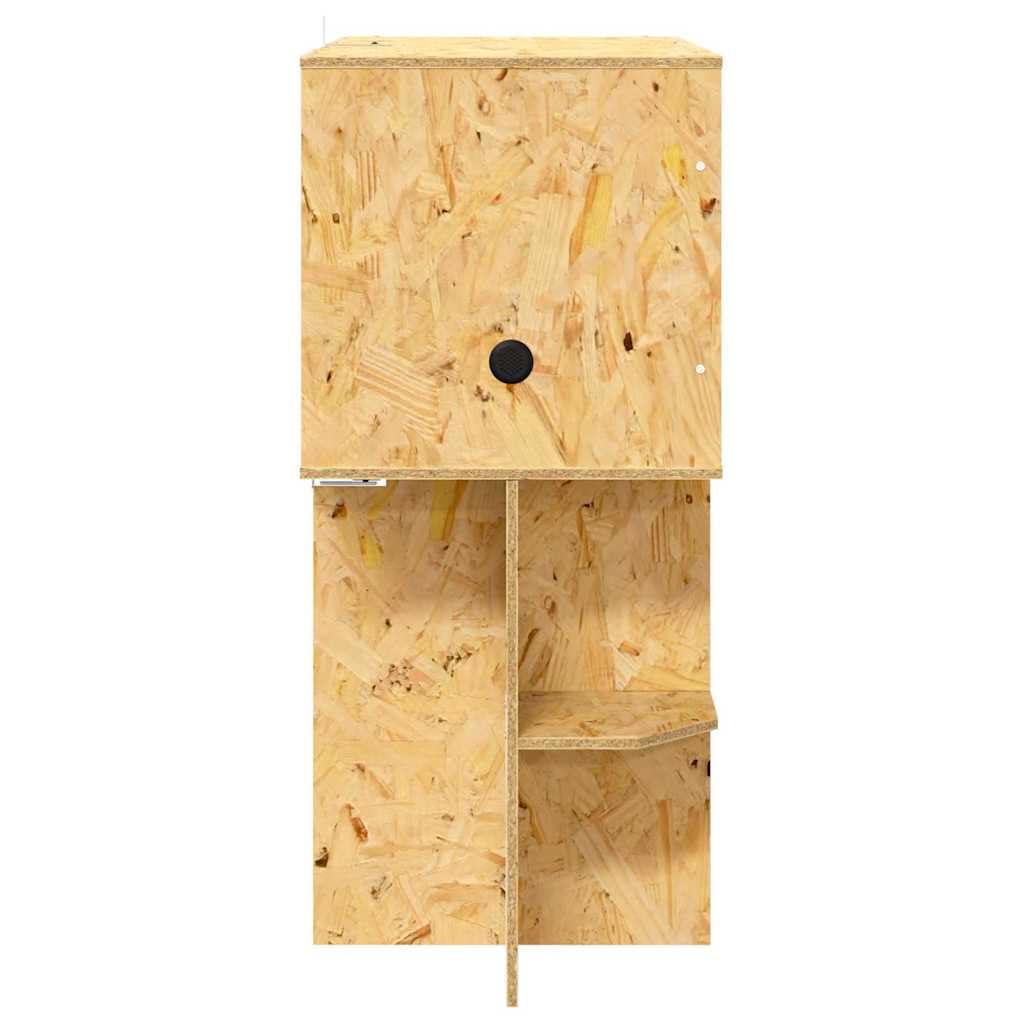 Genérico Terrario Marrón 80 x 40 x 90 cm OSB,Producto para Mascotas y Animales,Productos para Mascotas,Productos para Reptiles y Anfibios,Terrarios para Reptiles y anfibios-3397893