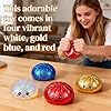 Glitter Dumpling Squishy Box, Dumpling Squishies, Sensory Squeeze Toy for Stress Relief, Soft Decompression Dough for Adults Office and Home Use (Ribbon Emoji bun) #4