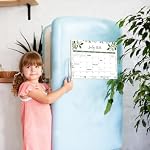 Magnetic Calendar for Fridge 2026-2027 - Fridge Calendar Runs From Jul 2026 to Dec 2027 - Refrigerator Calendar Perfect for Planning, Organizing, and Scheduling Your Life (15 x 12 Inches)