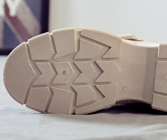 Women Snow Boots Platform Winter Boots Warm Sneaker,Hiking Shoes with Zipper