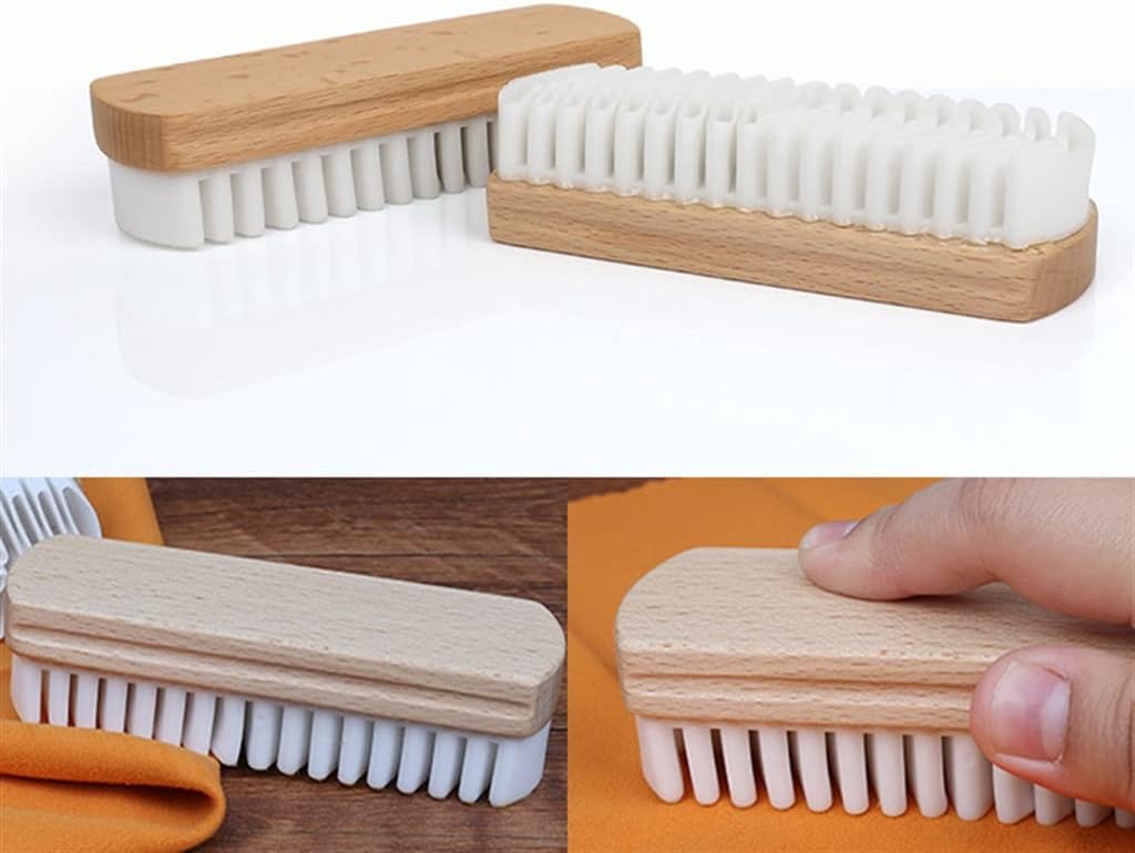 1PC Cleaning Scrubber Brush for Suede Nubuck Shoes Boots Cleaner Leather Clothing Care