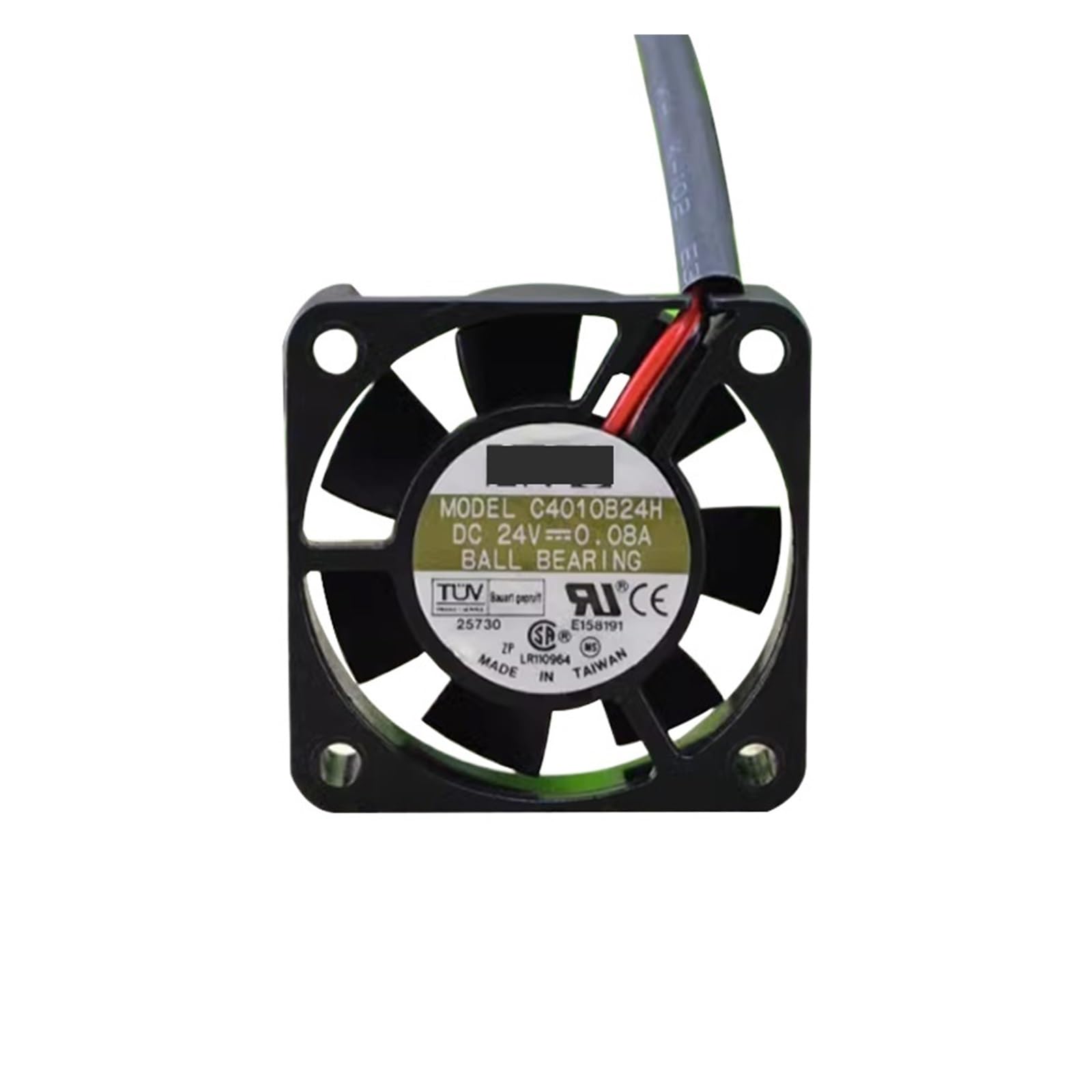 YMUGUEGH C4010B24H 24V 0.08A 4010 2-wire double ball inverter fan