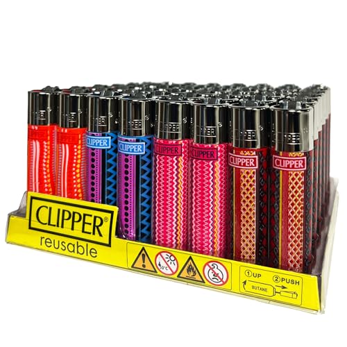Encendedores Reutilizables Clipper Paq. 48 Crazy Summer