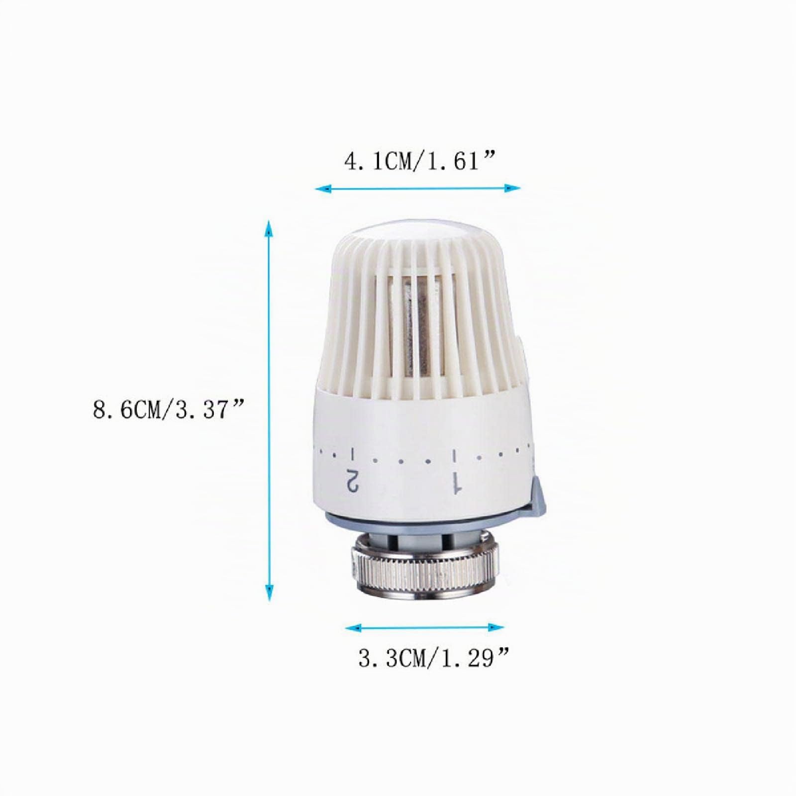 testa termostatica TRV M30 x 1.5 valvola radiatore per home office 5 pz