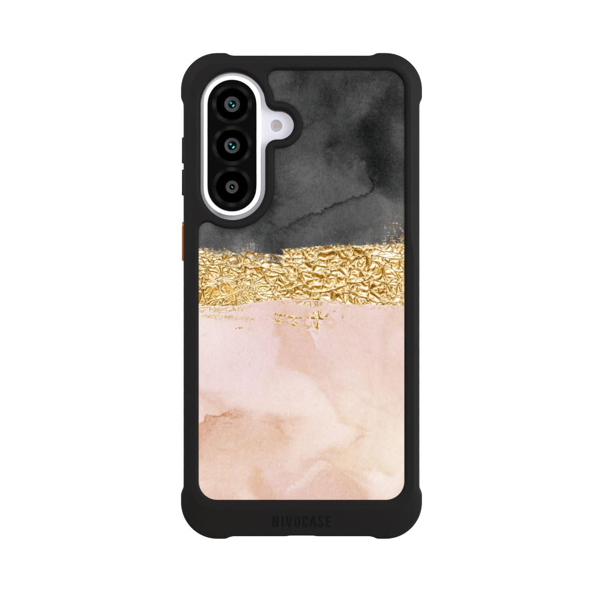 Custodia per Samsung Galaxy A57 5G Marmo Glitter Look Acquerello