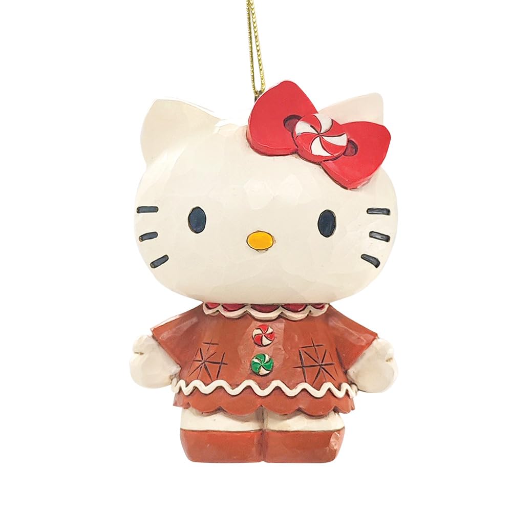 Amazon.com: Enesco Sanrio by Jim Shore Hello Kitty Dressed in
